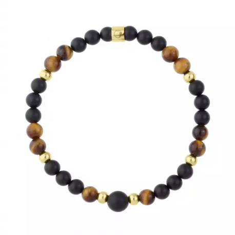 Bransoletka męska tygrysie oko