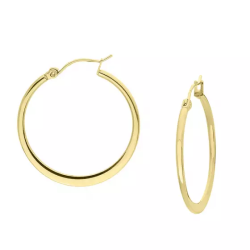 Minimalistyczne kolczyki koła ze stali szlachetnej – GIL JUBILER